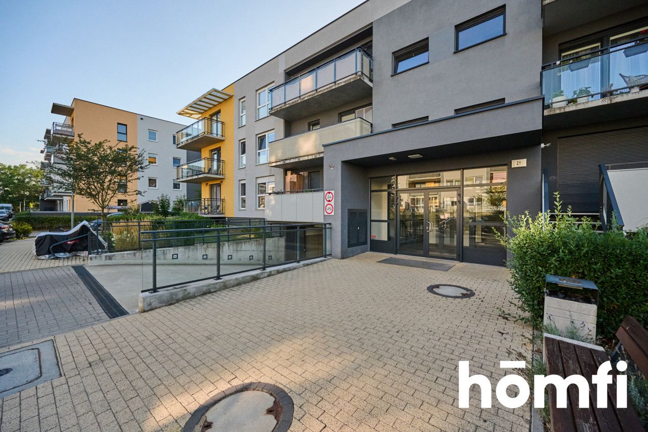 Beautiful 49 m2 with a view of greenery and the river, garage, storage room / Słoneczne Stabłowice / Jodłowicka - Квартира - Продаж - Wrocław, Fabryczna / Stabłowice