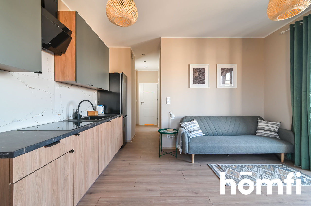 New 2-room apartment with balcony and parking - Apartment - Rent - Gdańsk, Orunia Górna