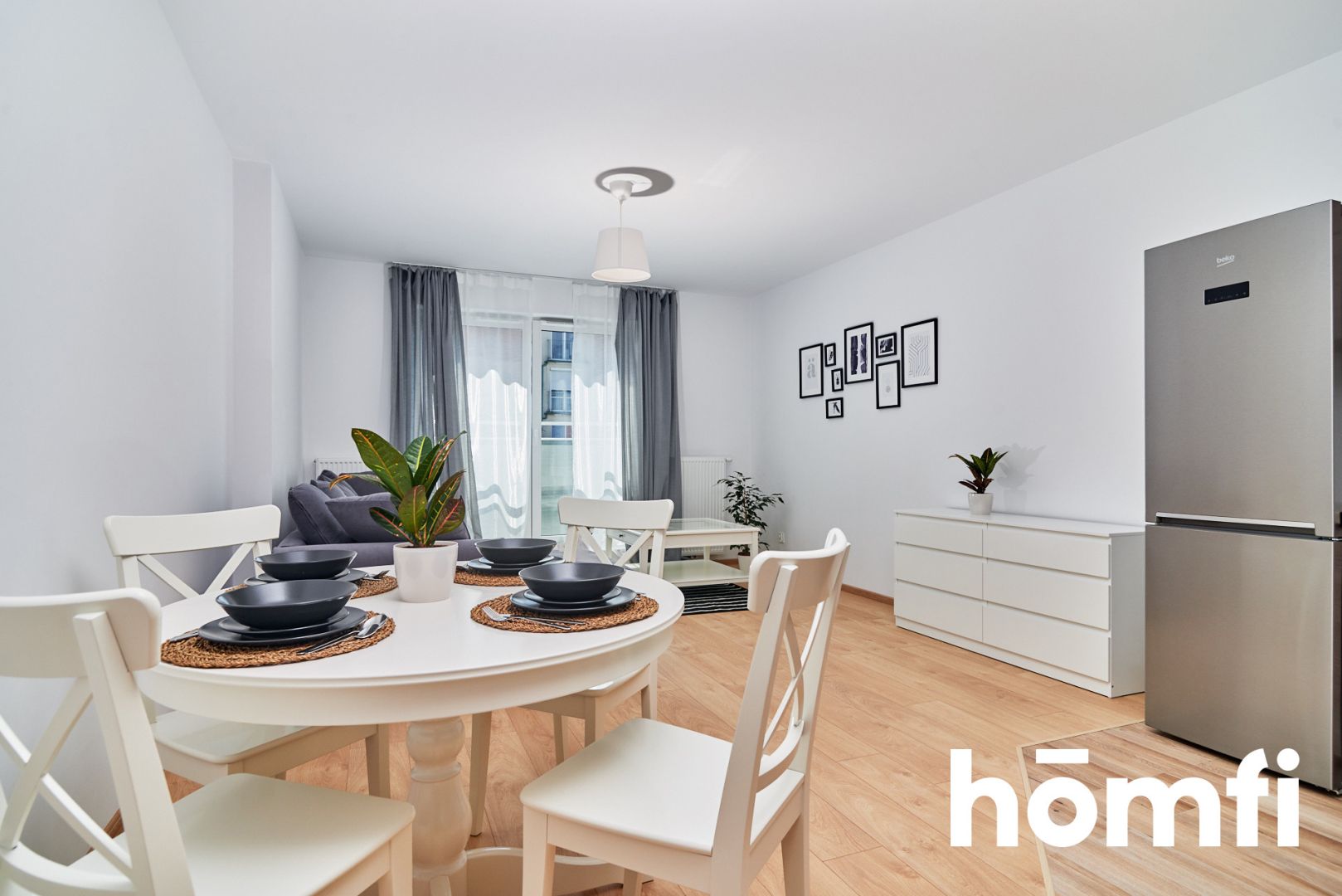 One bedroom apt. with wardrobe and garage - Krzyki, Burzowa St. - Apartment - Rent - Wrocław, Krzyki
