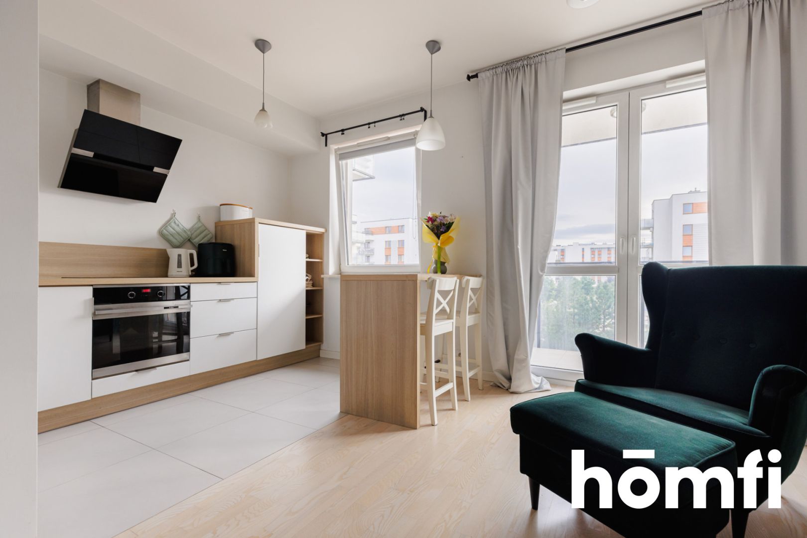 Studio apartment with parking by the metro - Apartment - Sale - Warszawa, Bemowo / Chrzanów