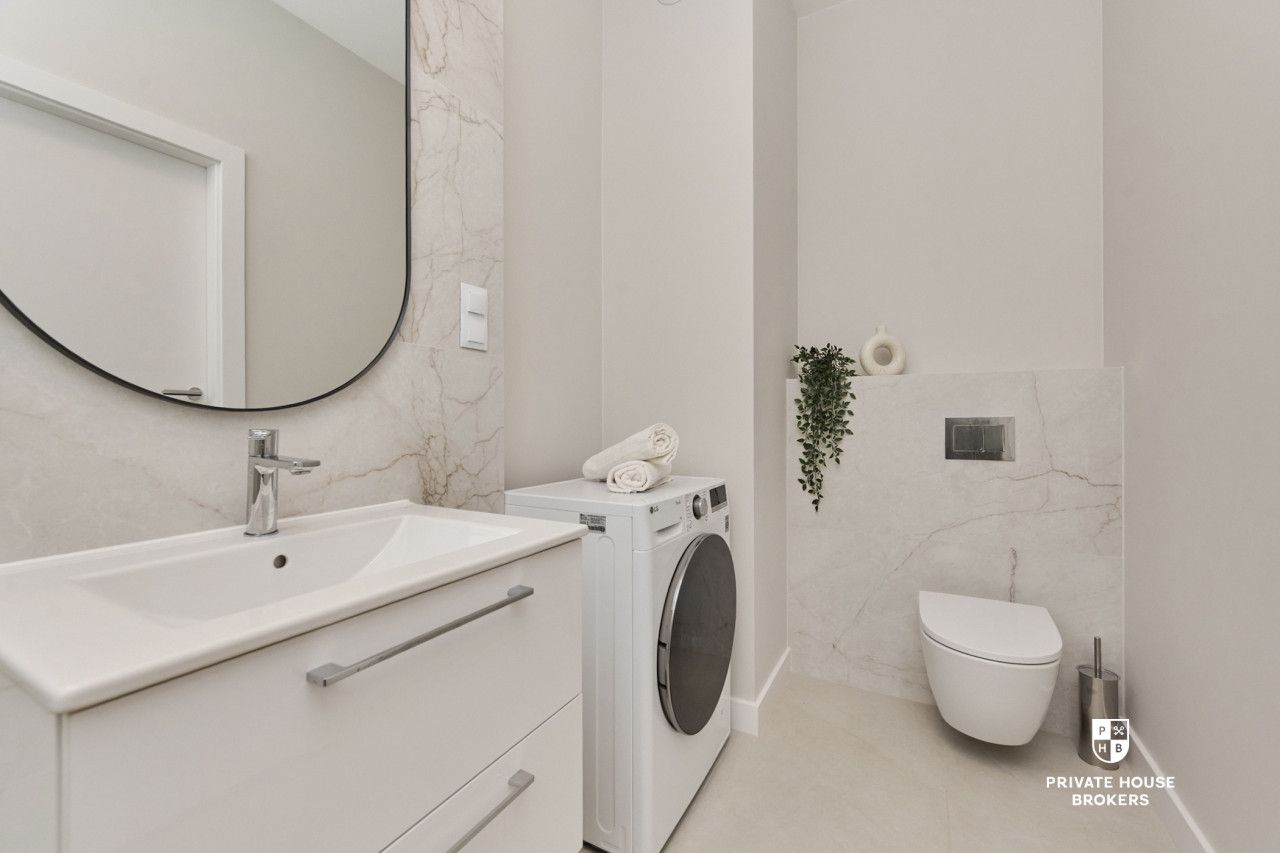 Nowe z ogrodem 150 m2 - Wille Biskupin / pet friendly / klimatyzacja / miejsce postojowe / komórka lokatorska - Mieszkanie - Wynajem - Wrocław, Śródmieście / Biskupin