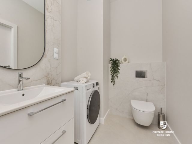 Nowe z ogrodem 150 m2 - Wille Biskupin / pet friendly / klimatyzacja / miejsce postojowe / komórka lokatorska - Mieszkanie - Wynajem - Wrocław, Śródmieście / Biskupin