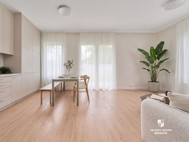 Nowe z ogrodem 150 m2 - Wille Biskupin / pet friendly / klimatyzacja / miejsce postojowe / komórka lokatorska - Mieszkanie - Wynajem - Wrocław, Śródmieście / Biskupin