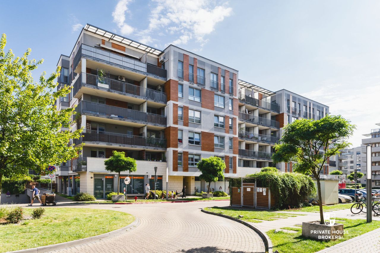 3 pokoje | miejsce postojowe w garażu | duży balkon | komórka lokatorska | wynajem - Mieszkanie - Wynajem - Kraków, Śródmieście / Dąbie