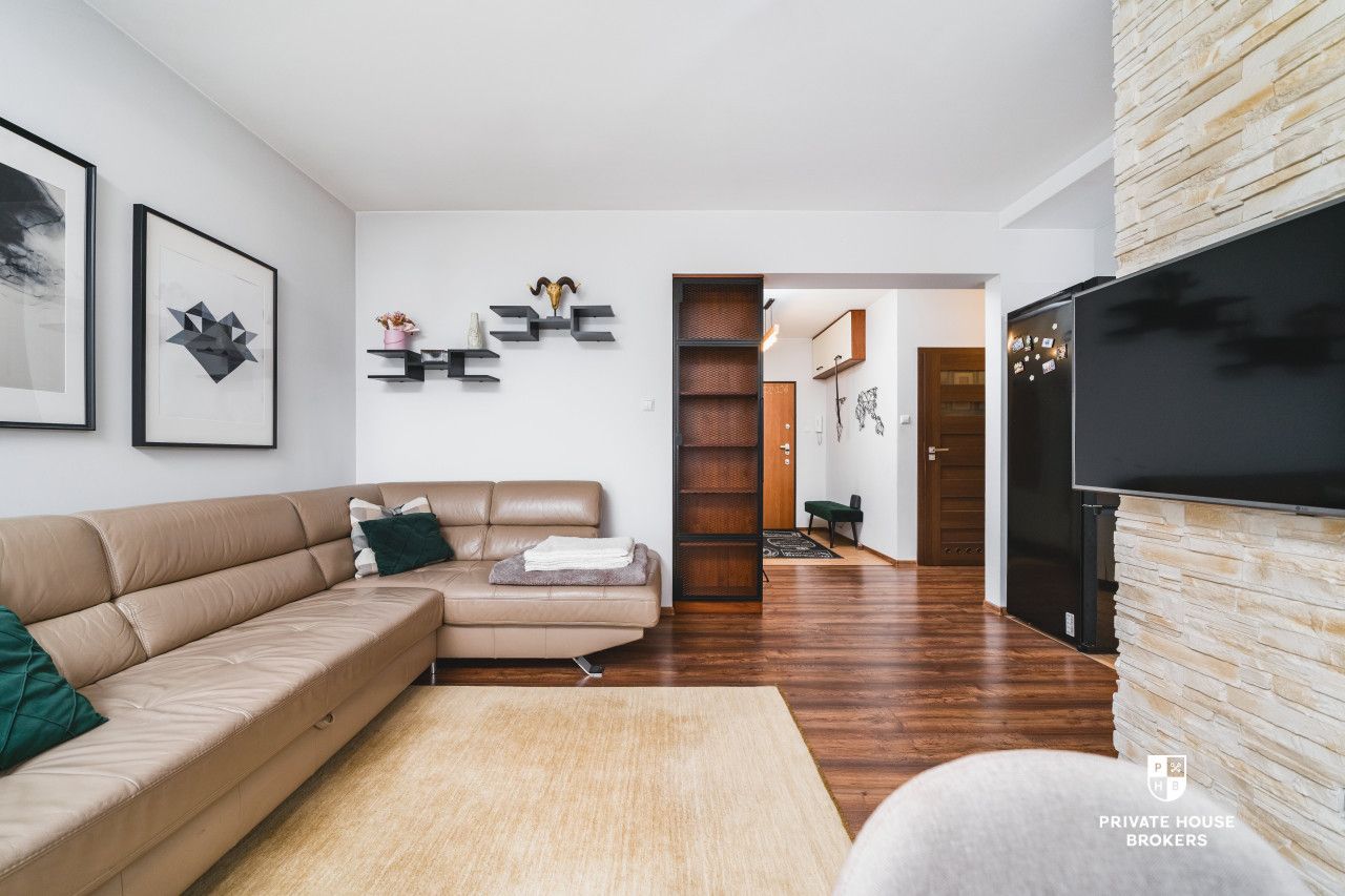 3 pokoje | miejsce postojowe w garażu | duży balkon | komórka lokatorska | wynajem - Mieszkanie - Wynajem - Kraków, Śródmieście / Dąbie