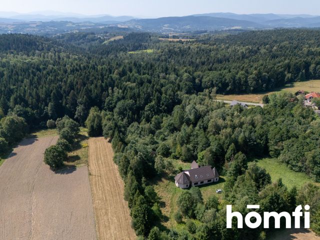 Unique: House of 262m2 on 1 ha in the middle of the forest - House - Sale - Wadowicki, Wadowice / Wysoka