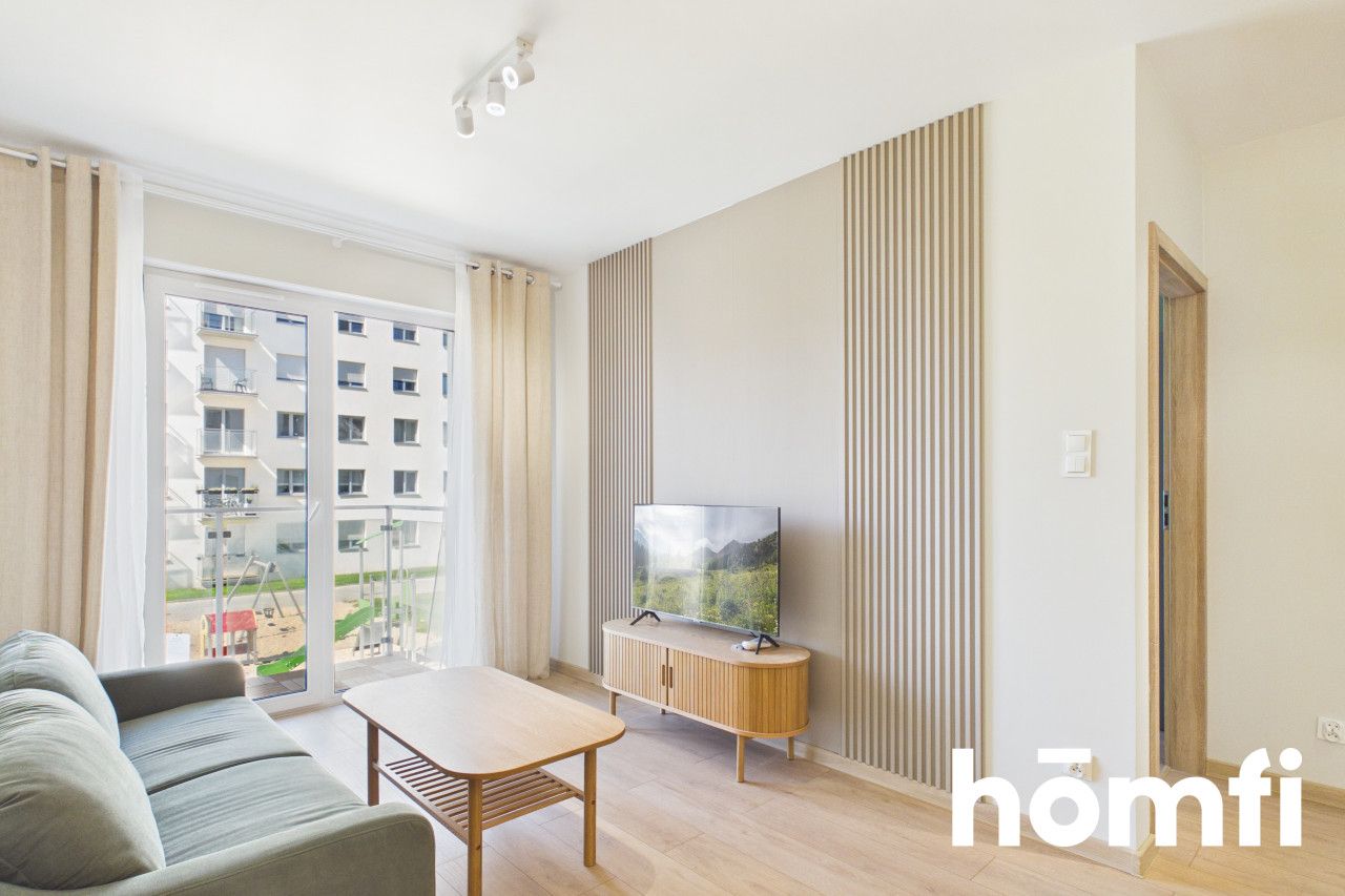 New 2-room apartment with a balcony - Apartment - Rent - Poznań, Nowe Miasto