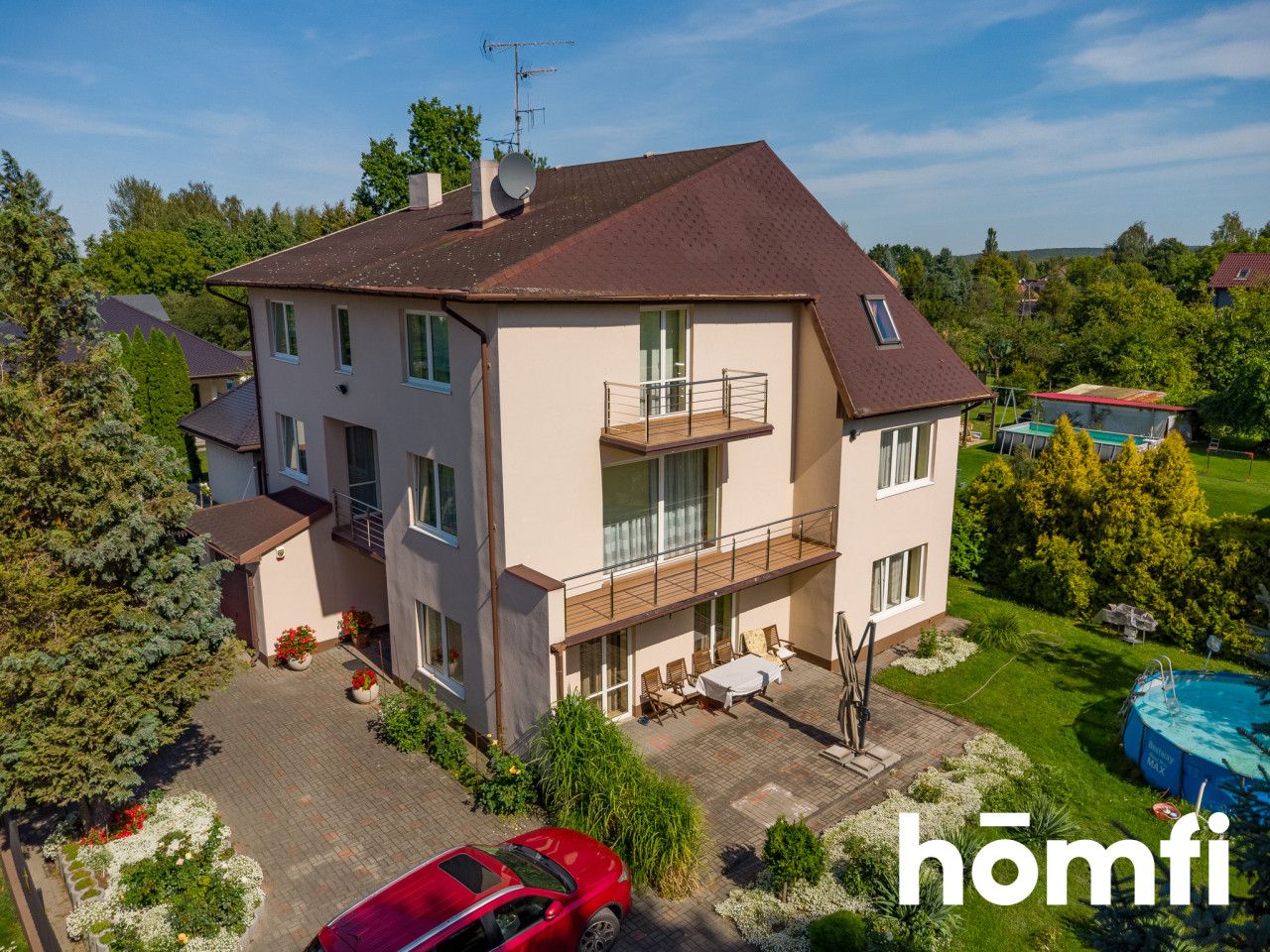 Multi-generational house 278 m² | 2 plots | Zgierz - Apartment - Sale - Zgierski, Zgierz