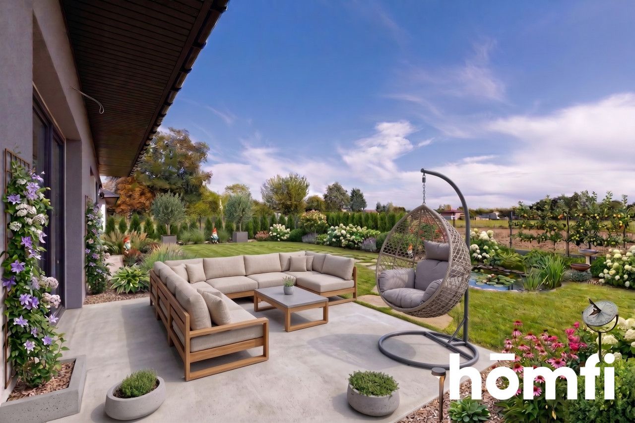 100 m² house with a fireplace | 4 rooms | 2-car garage | 650 m² garden - House - Sale - Legionowski, Serock / Ludwinowo Zegrzyńskie