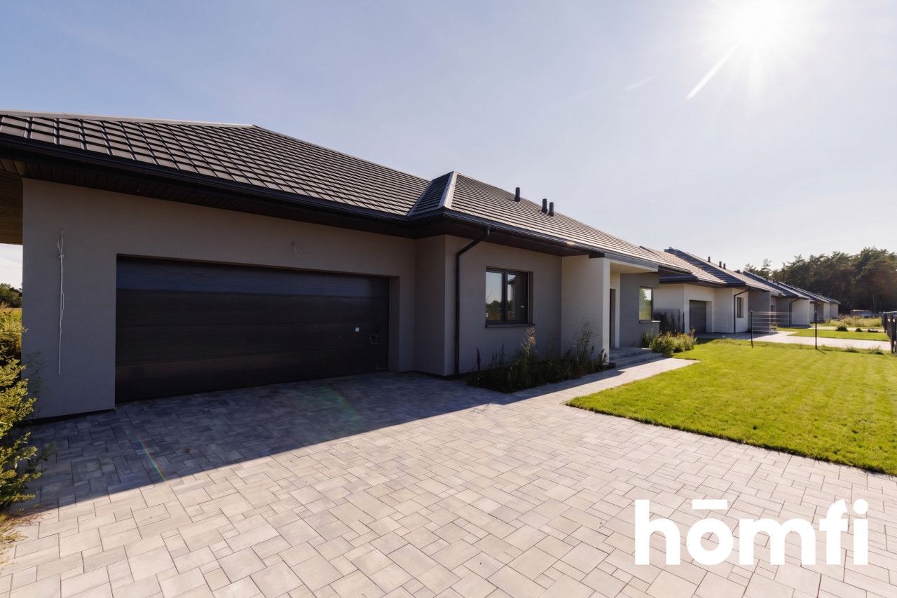 100 m² house with a fireplace | 4 rooms | 2-car garage | 650 m² garden - House - Sale - Legionowski, Serock / Ludwinowo Zegrzyńskie