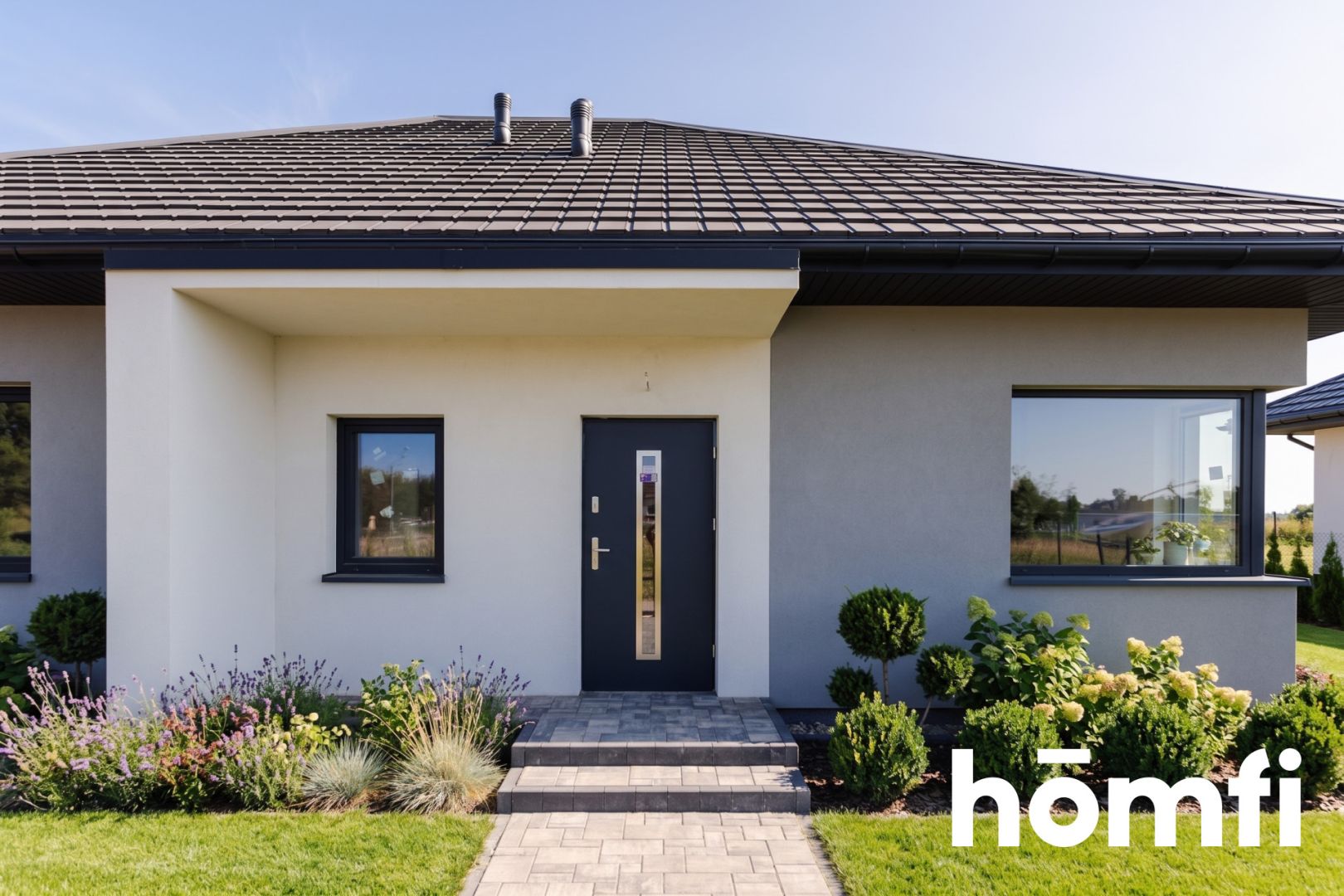 100 m² house with a fireplace | 4 rooms | 2-car garage | 650 m² garden - House - Sale - Legionowski, Serock / Ludwinowo Zegrzyńskie