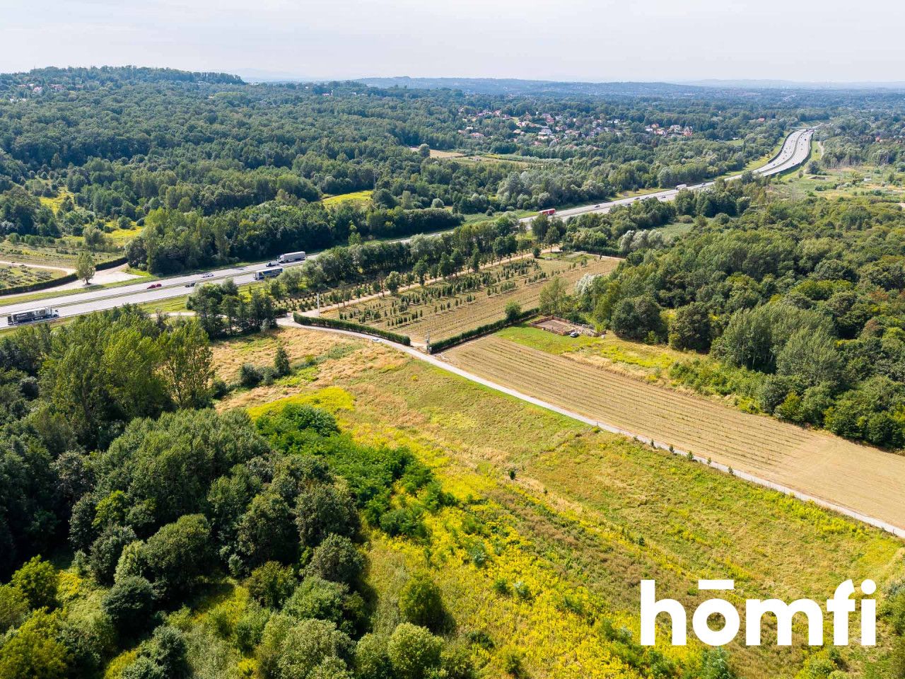 Service Plot 28.88 ares | Near A4 | Krakow - Plot - Sale - Kraków, Podgórze / Swoszowice