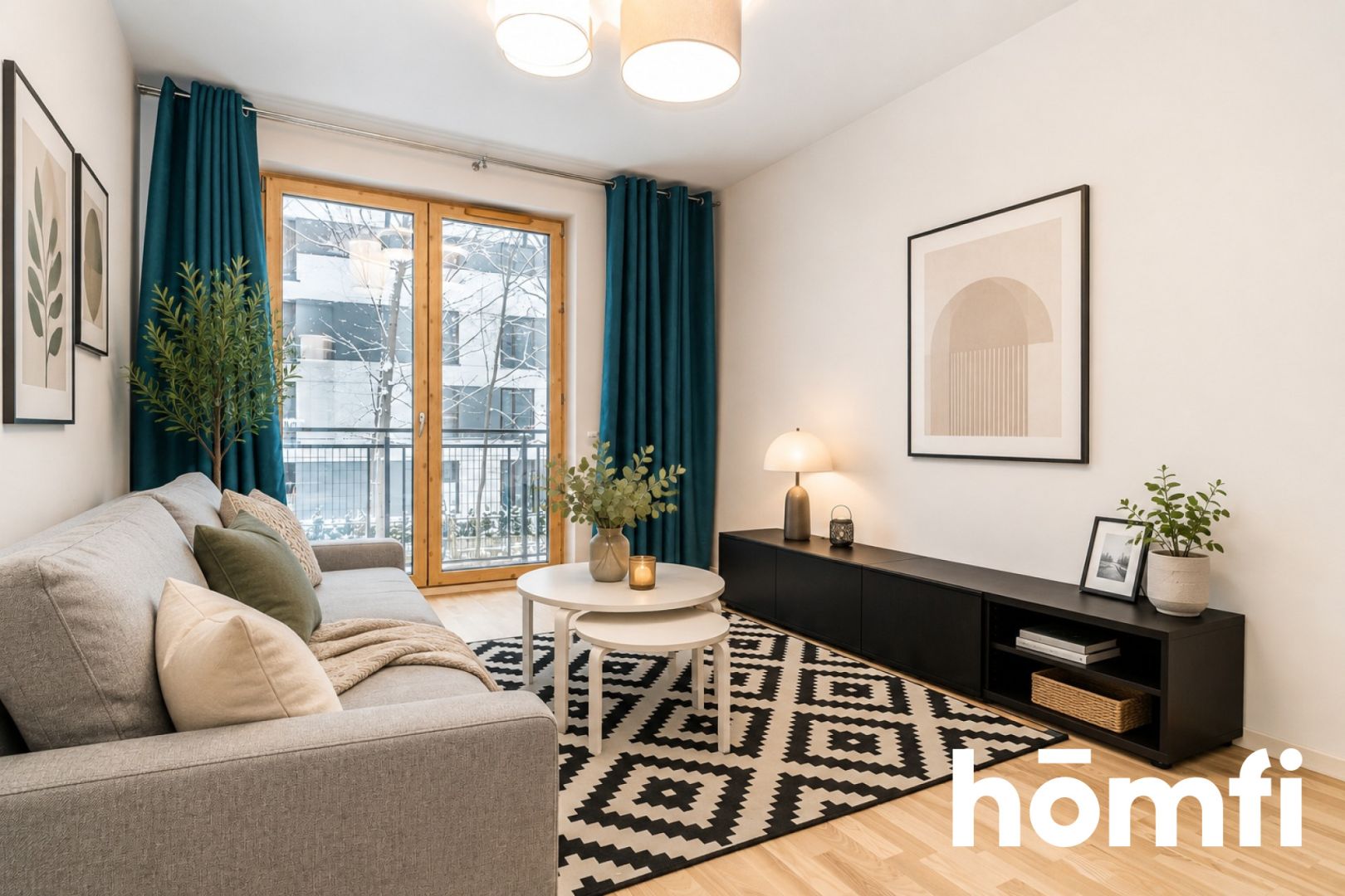 Modern 2-Room Apartment | Parking Space | Mokotów - Apartment - Rent - Warszawa, Mokotów