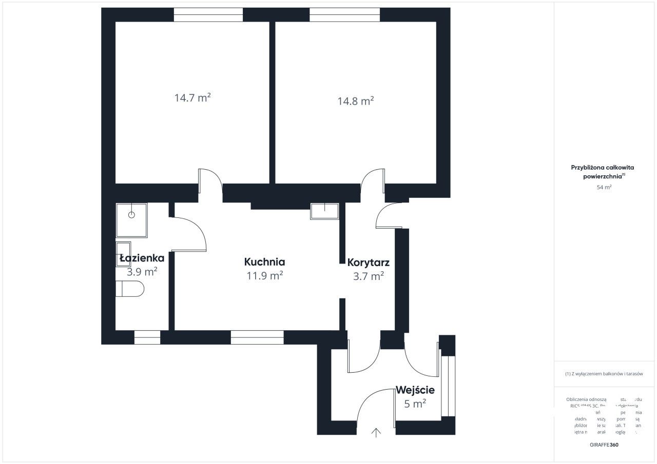 Two-room apartment with a garden in Wronki - Apartment - Sale - Szamotulski, Wronki