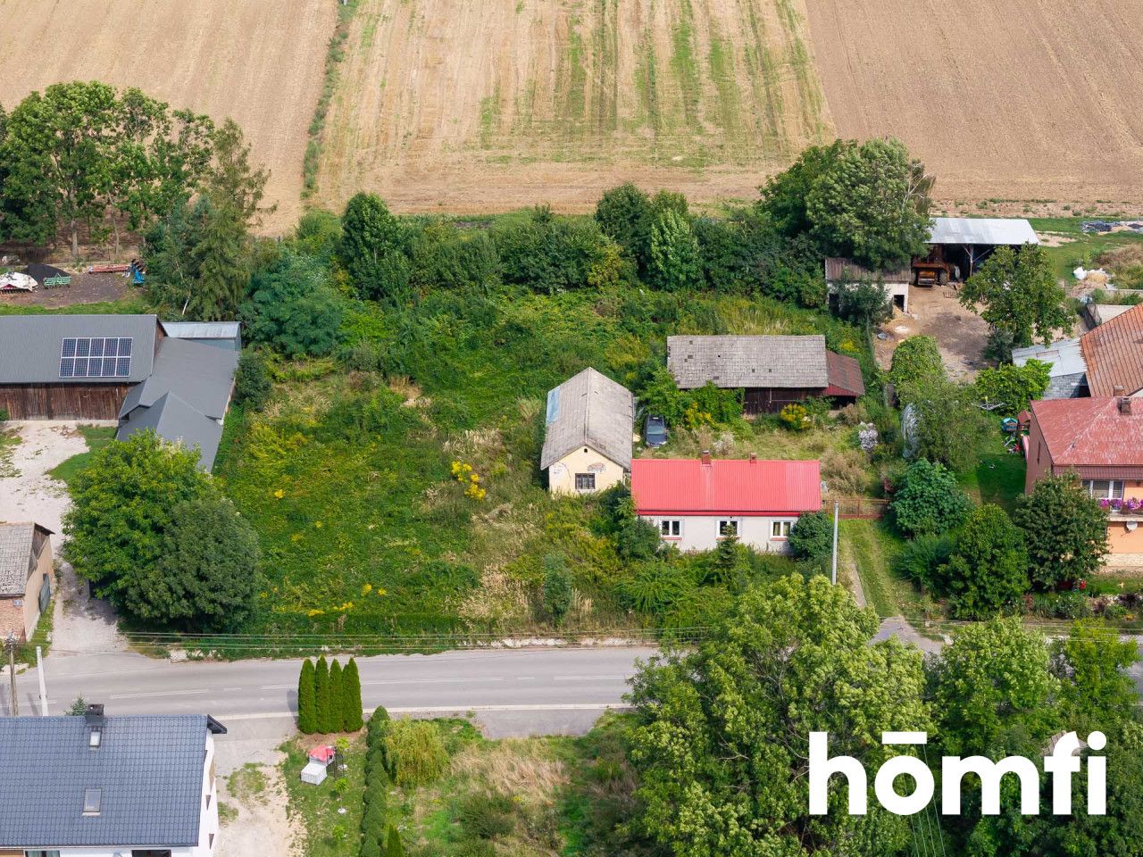 DZIAŁKA 24,50 AR| 4 DOMY| 480 PUM| 20 DO KRAKOWA - Plot - Sale - Krakowski, Słomniki / Niedźwiedź