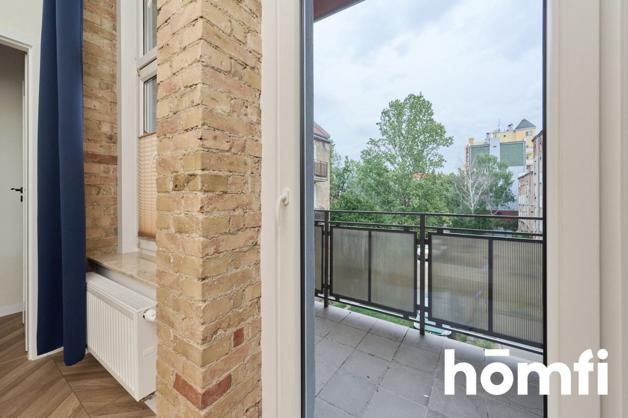 30-square-meter apartment, 2 rooms with a balcony - HUBY - Квартира - Оренда - Wrocław, Krzyki / Huby