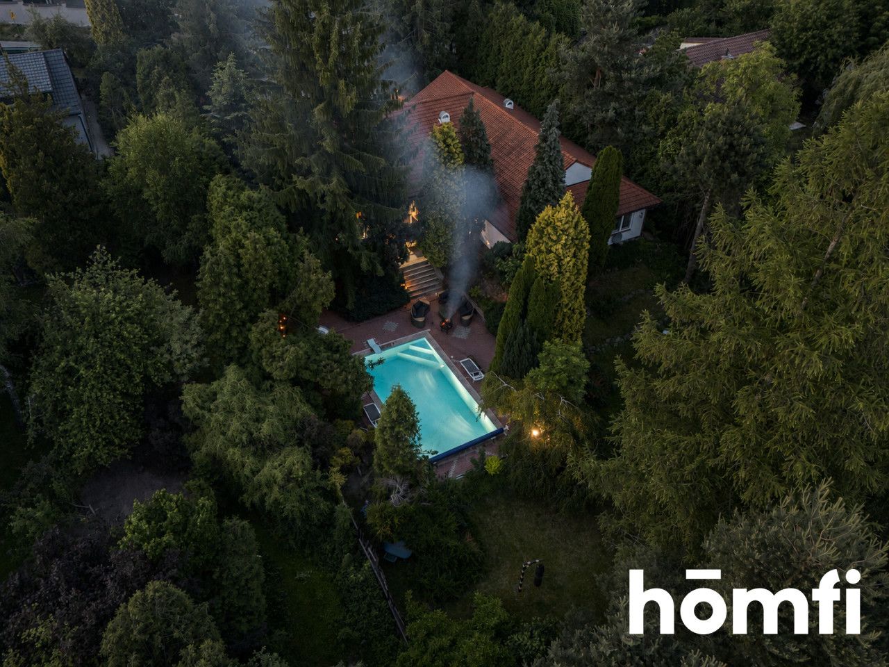 Single-story villa with pool and fireplace | Krakow - Дім - Продаж - Kraków, Podgórze / Dębniki