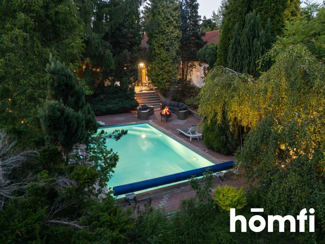 Single-story villa with pool and fireplace | Krakow - Дім - Продаж - Kraków, Podgórze / Dębniki