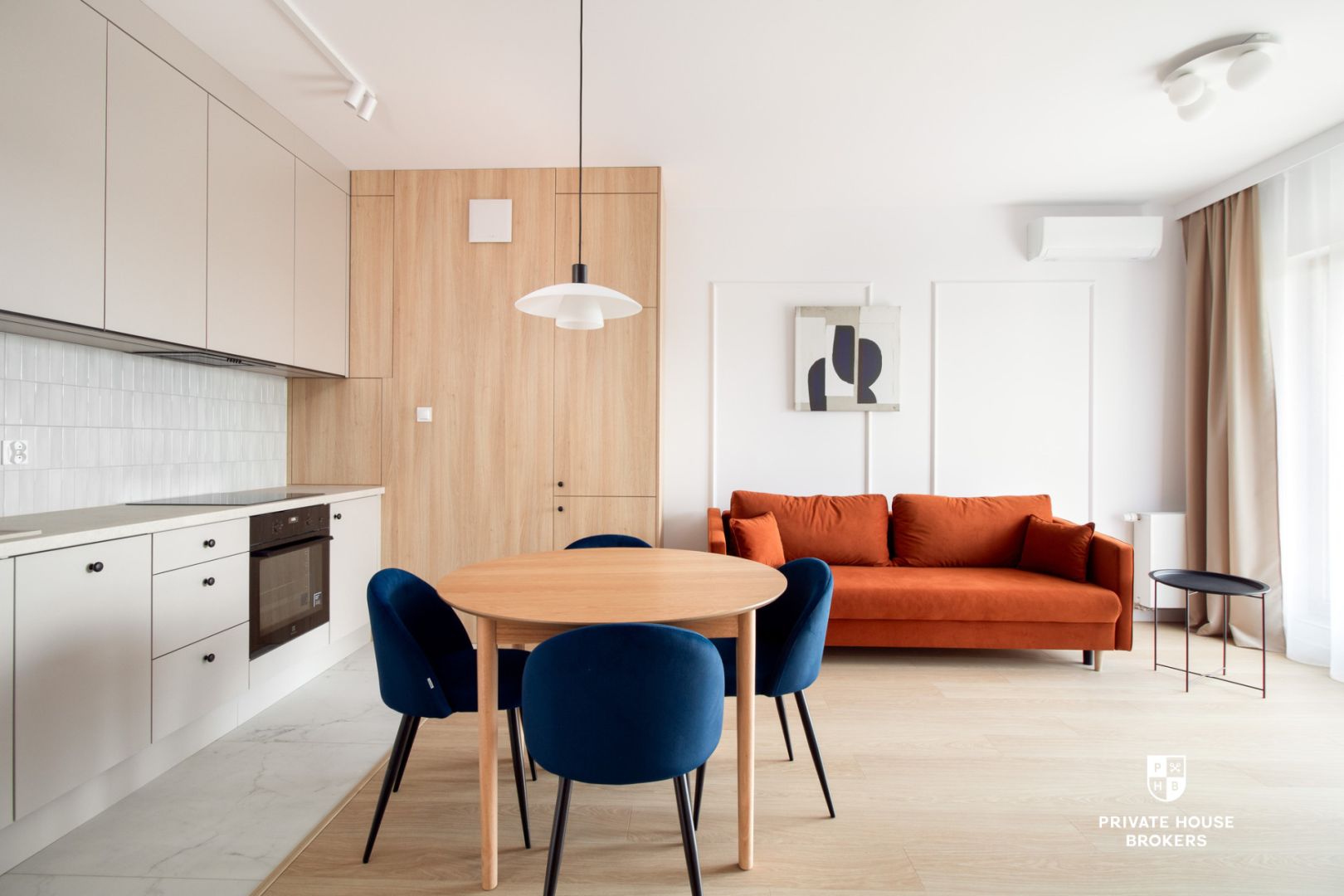 Brand new one-bedroom apartment 44.7 m² | Balcony | Air Conditioning | Rakowicka | Novum - Apartment - Rent - Kraków, Śródmieście / Stare Miasto