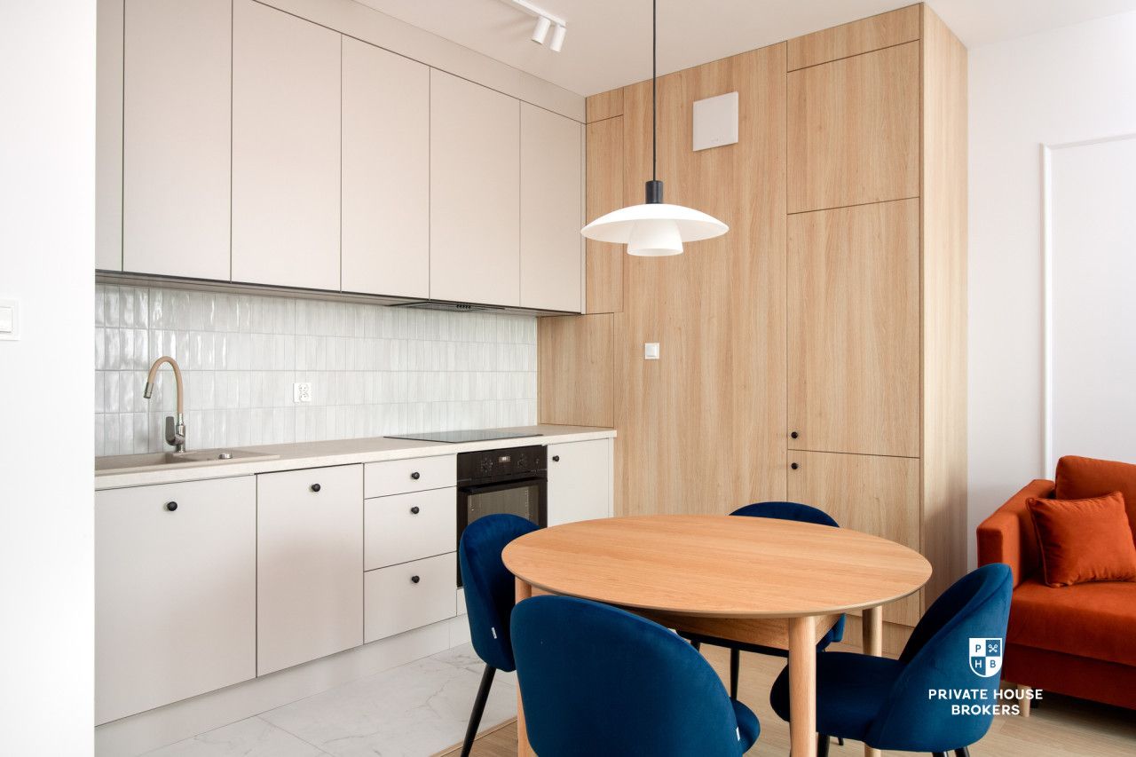 Brand new one-bedroom apartment 44.7 m² | Balcony | Air Conditioning | Rakowicka | Novum - Apartment - Rent - Kraków, Śródmieście / Stare Miasto