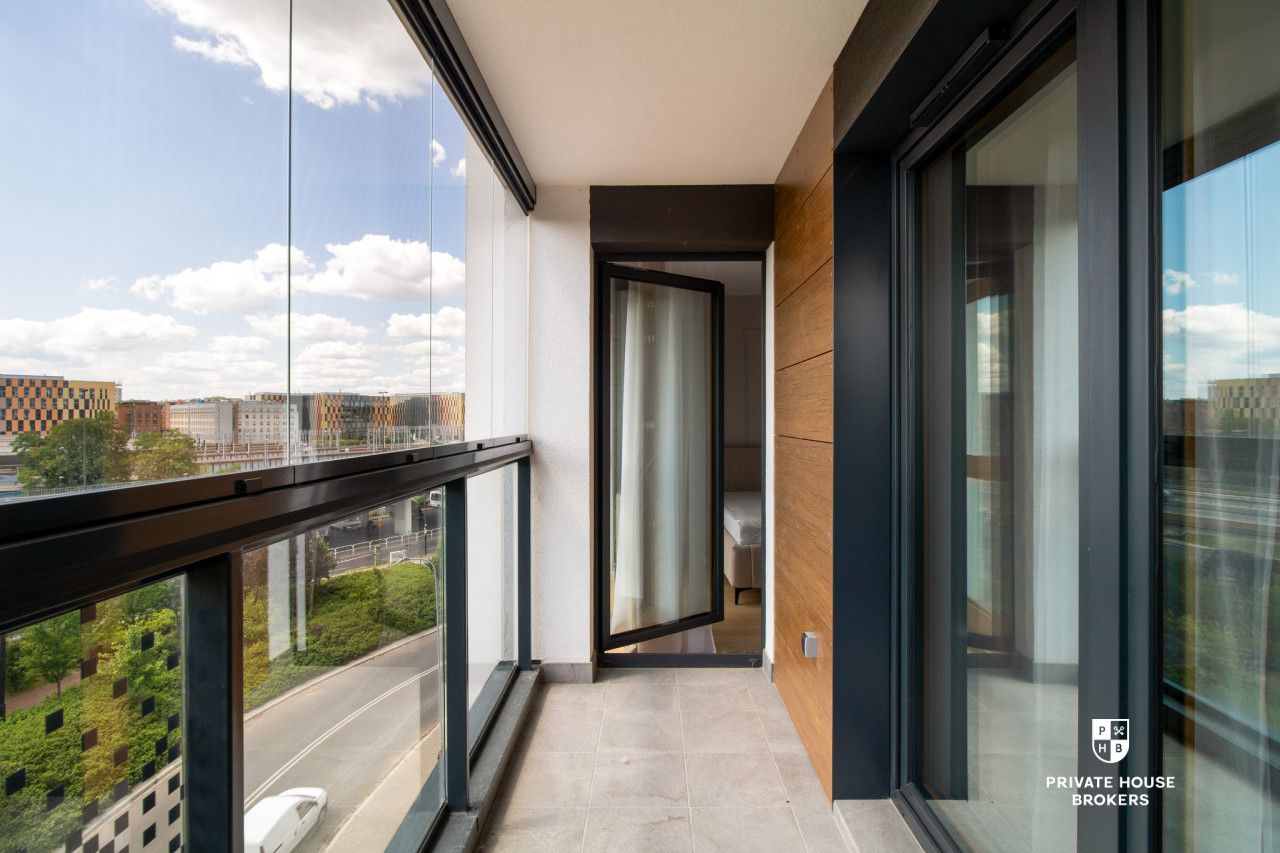 Brand new one-bedroom apartment 44.7 m² | Balcony | Air Conditioning | Rakowicka | Novum - Apartment - Rent - Kraków, Śródmieście / Stare Miasto