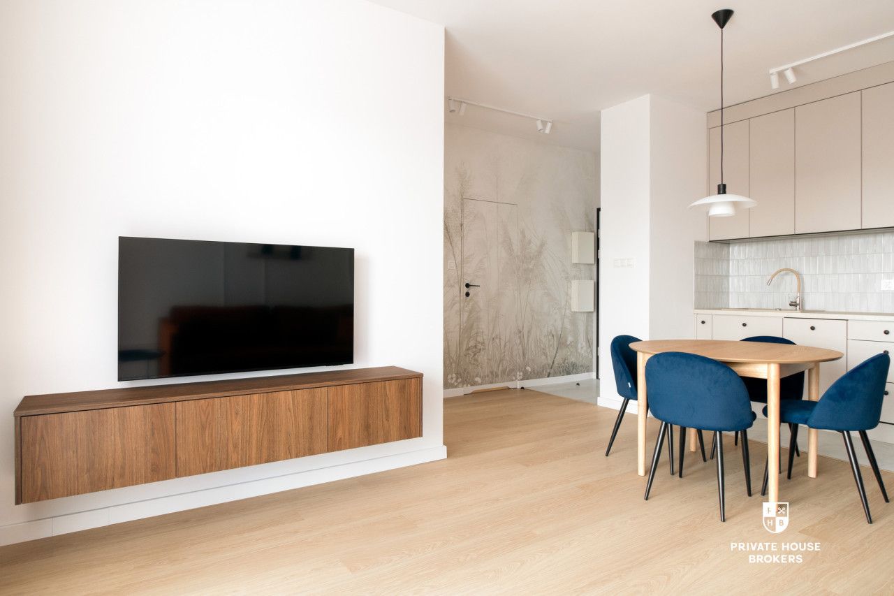 Brand new one-bedroom apartment 44.7 m² | Balcony | Air Conditioning | Rakowicka | Novum - Apartment - Rent - Kraków, Śródmieście / Stare Miasto