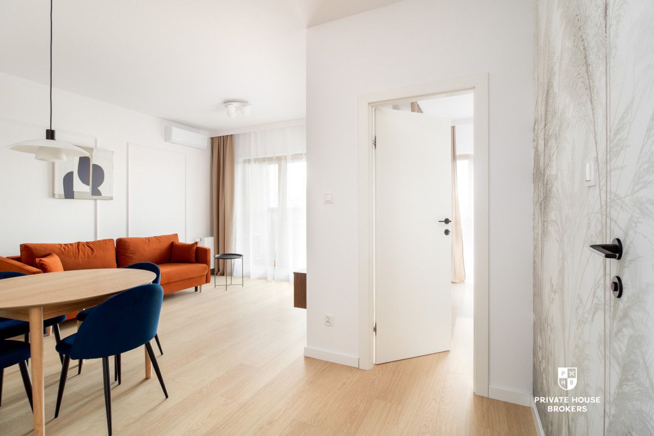 Brand new one-bedroom apartment 44.7 m² | Balcony | Air Conditioning | Rakowicka | Novum - Apartment - Rent - Kraków, Śródmieście / Stare Miasto