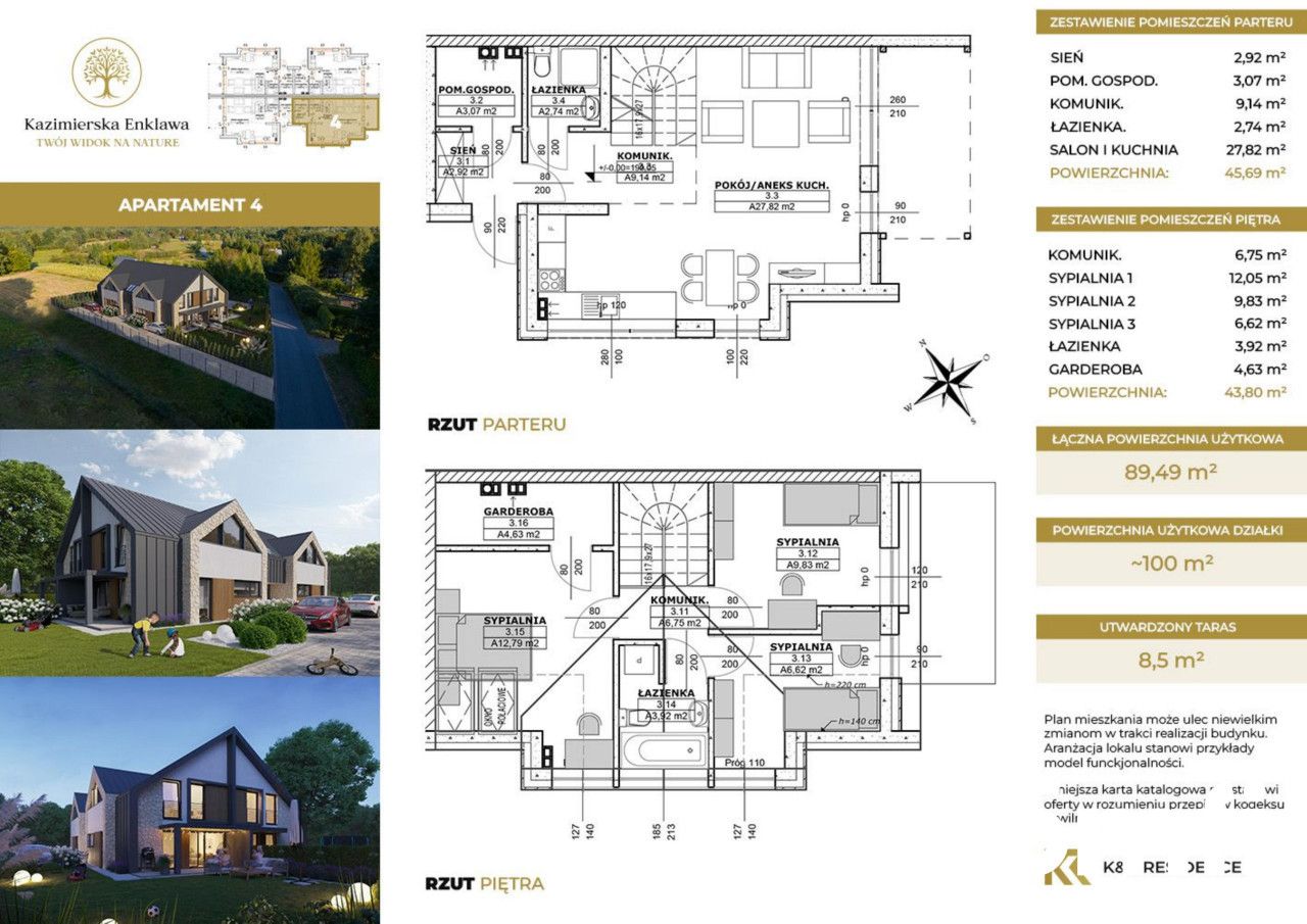 ROI 83,73% Apartments in Kazimierz Dolny - House - Sale - Puławski, Kazimierz Dolny