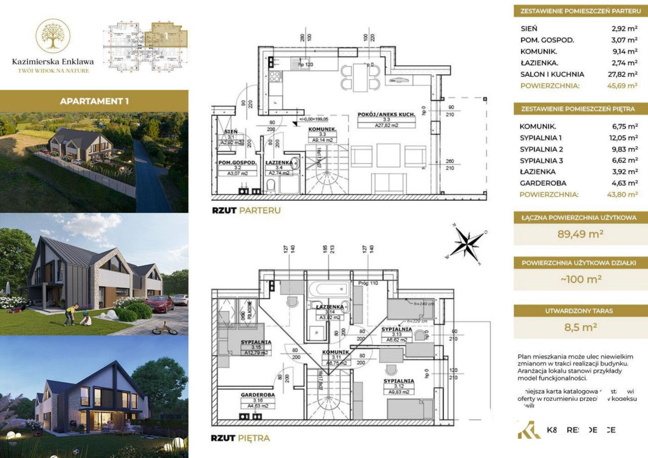 ROI 83,73% Apartments in Kazimierz Dolny - House - Sale - Puławski, Kazimierz Dolny