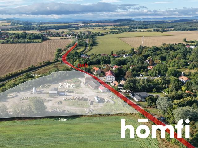 Teren inwestycyjny 2,6 ha przy DK8 - Działka - Sprzedaż - Dzierżoniowski, Niemcza / Nowa Wieś Niemczańska