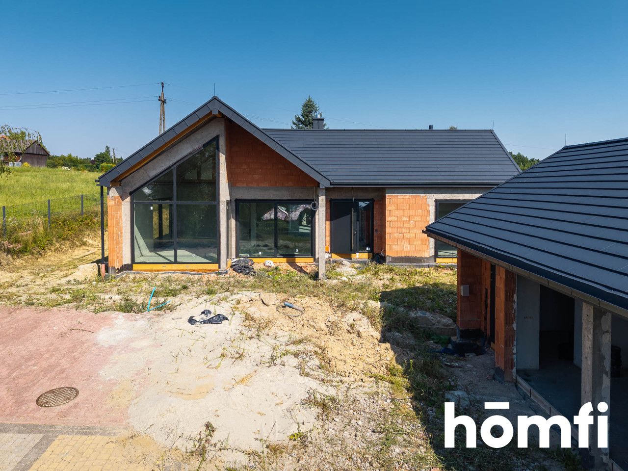 Single-storey home with 3 en-suite bedrooms, walk-in wardrobes and a detached 3-car garage - Дім - Продаж - Myślenicki, Siepraw