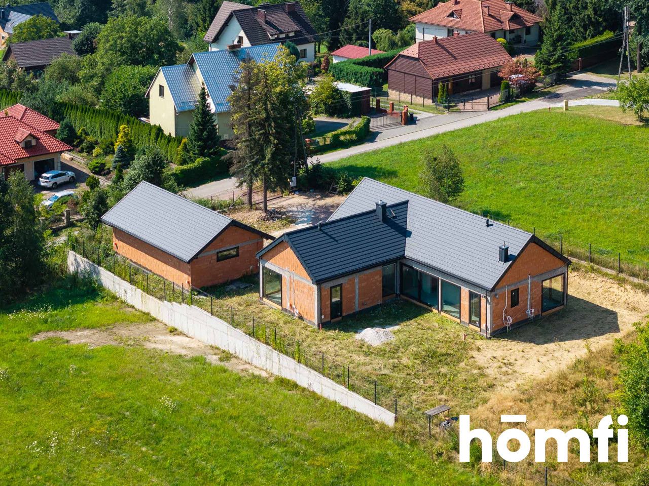 Single-storey home with 3 en-suite bedrooms, walk-in wardrobes and a detached 3-car garage - Дім - Продаж - Myślenicki, Siepraw