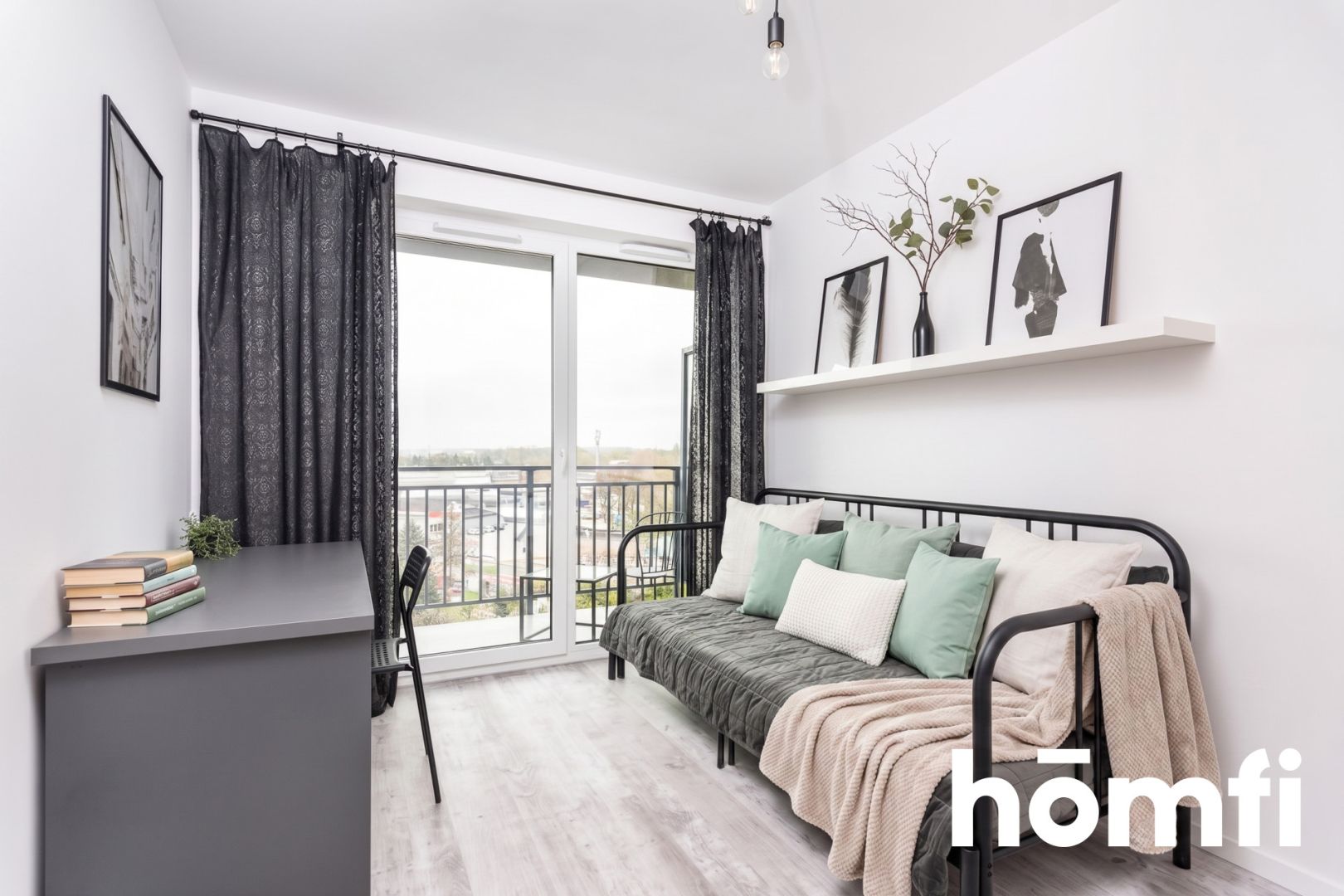 FOR RENT: Lovely 2 rooms with a balcony and Krakow panorama | Koszykarska St. - Apartment - Rent - Kraków, Podgórze