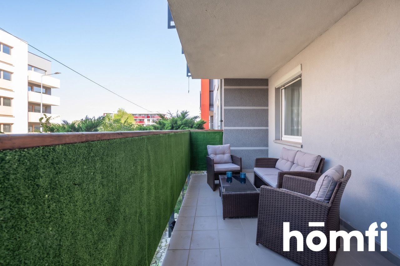Comfortable 3-room apartment with an area of 77.72 m² | 2 bedrooms | 2 terraces | raised ground floor | Zakrzówek - Apartment - Sale - Kraków, Podgórze / Dębniki