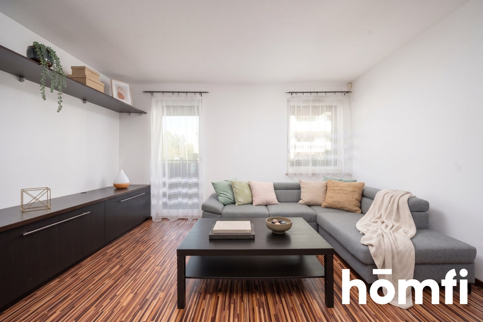 Comfortable 3-room apartment with an area of 77.72 m² | 2 bedrooms | 2 terraces | raised ground floor | Zakrzówek - Apartment - Sale - Kraków, Podgórze / Dębniki