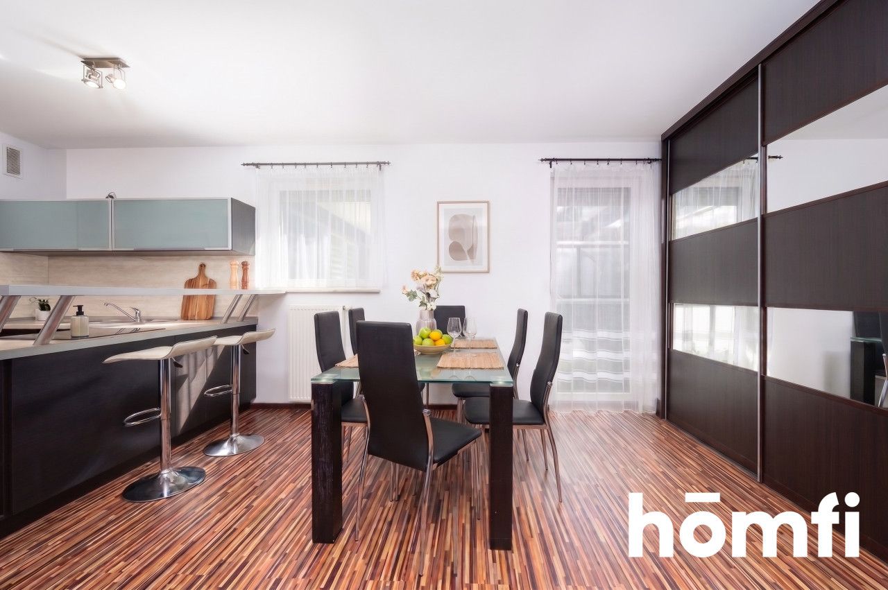 Comfortable 3-room apartment with an area of 77.72 m² | 2 bedrooms | 2 terraces | raised ground floor | Zakrzówek - Apartment - Sale - Kraków, Podgórze / Dębniki