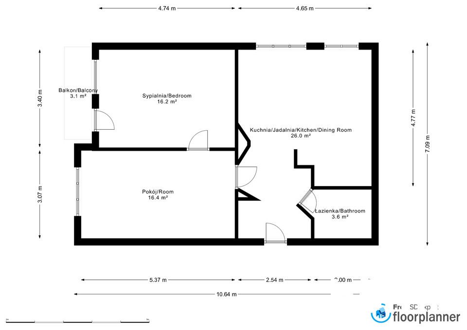 Exceptional Apartment on Kaliny Street | 66 m² - Apartment - Rent - Chorzów, Batory