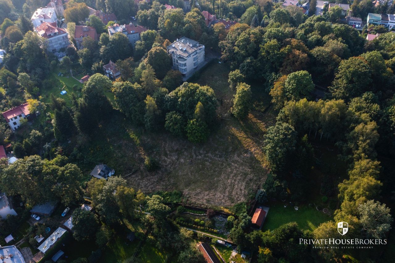 Działka budowlana z pozwoleniem 1 ha Salwator/Wola Justowska - Działka - Sprzedaż - Kraków, Krowodrza / Salwator