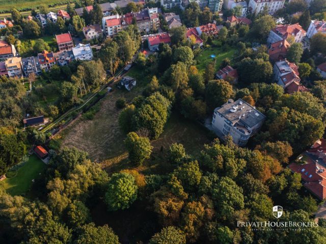 Działka budowlana z pozwoleniem 1 ha Salwator/Wola Justowska - Działka - Sprzedaż - Kraków, Krowodrza / Salwator
