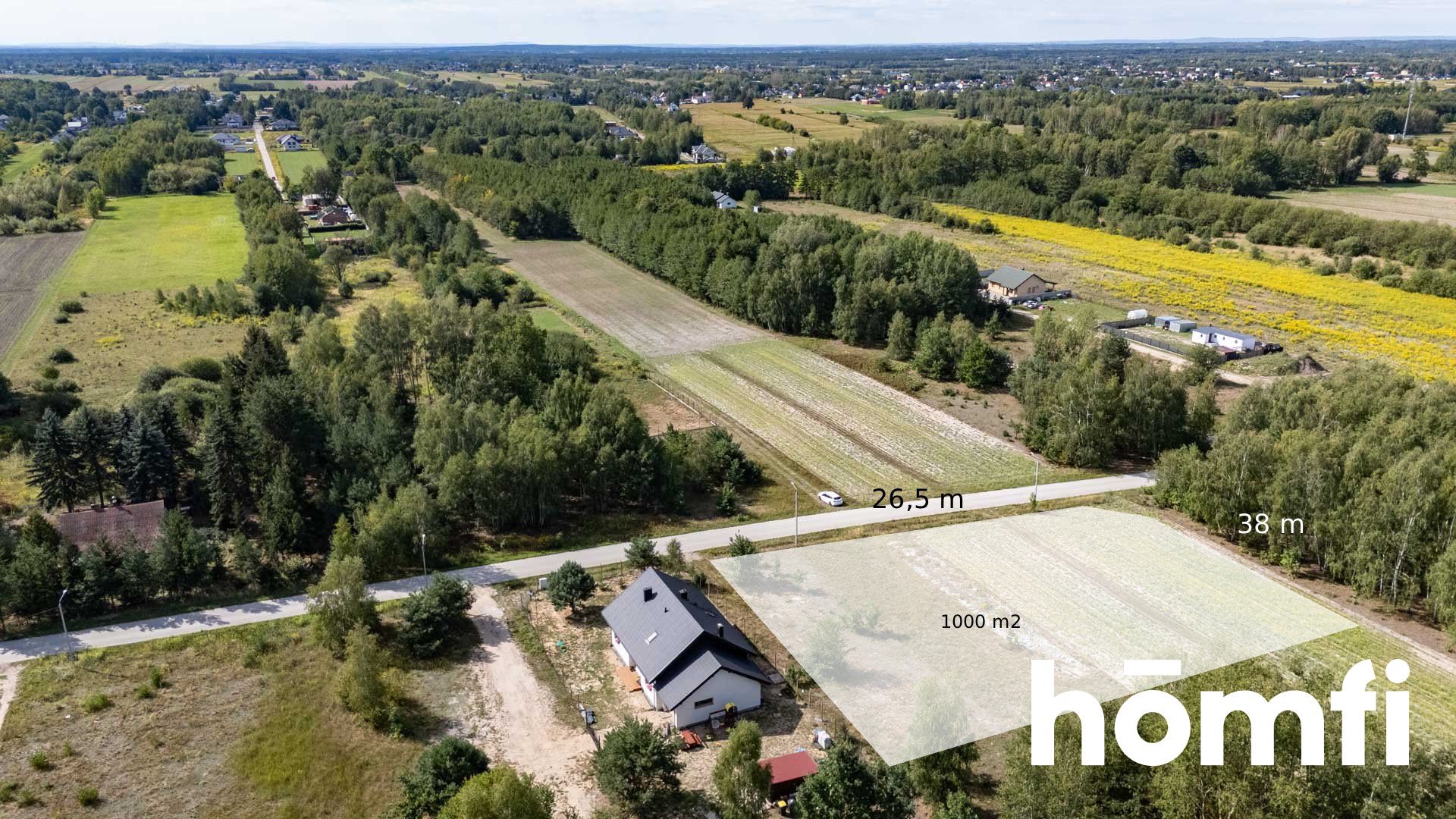 Beautiful plot with building conditions in Janów - Plot - Sale - Radomski, Skaryszew / Janów