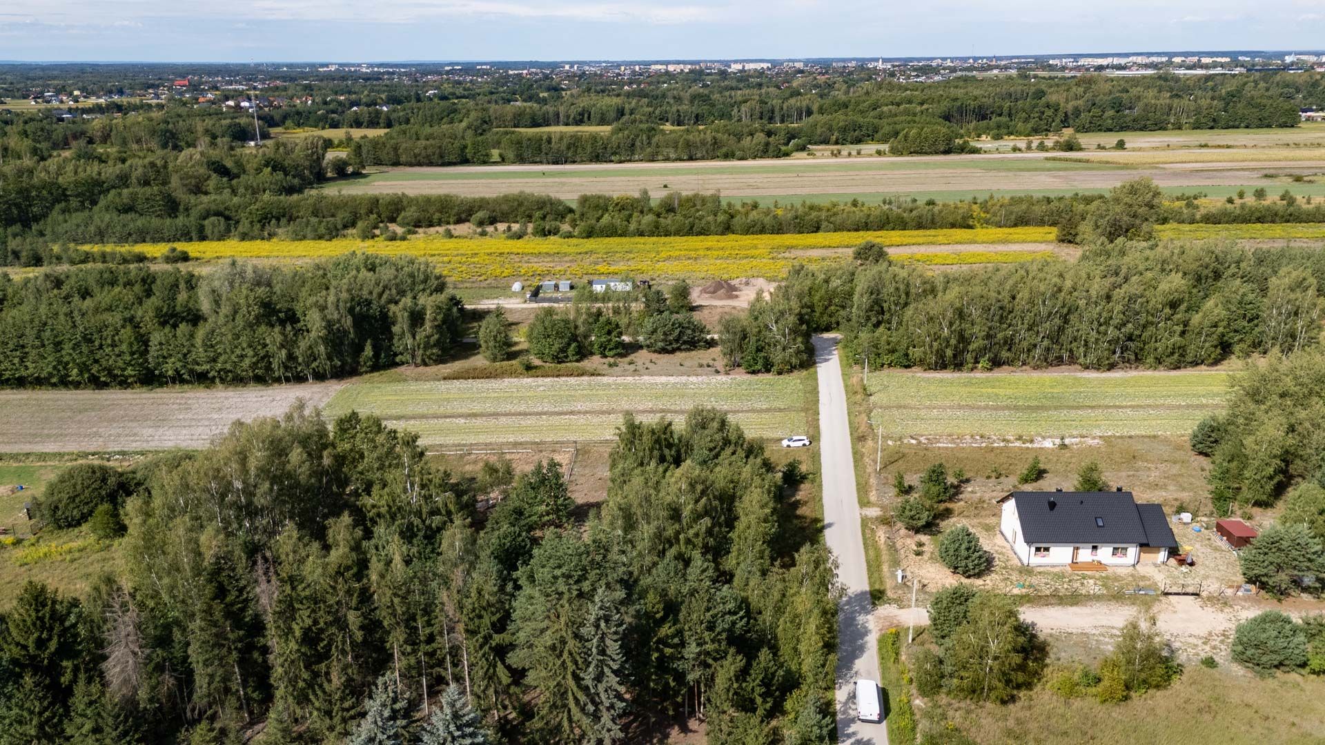 Piękna działka z WZ w Janowie, dojazd asfalt - Działka - Sprzedaż - Radomski, Skaryszew / Janów