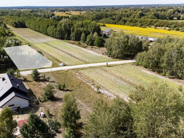 Beautiful plot with building conditions in Janów - Ділянка - Продаж - Radomski, Skaryszew / Janów