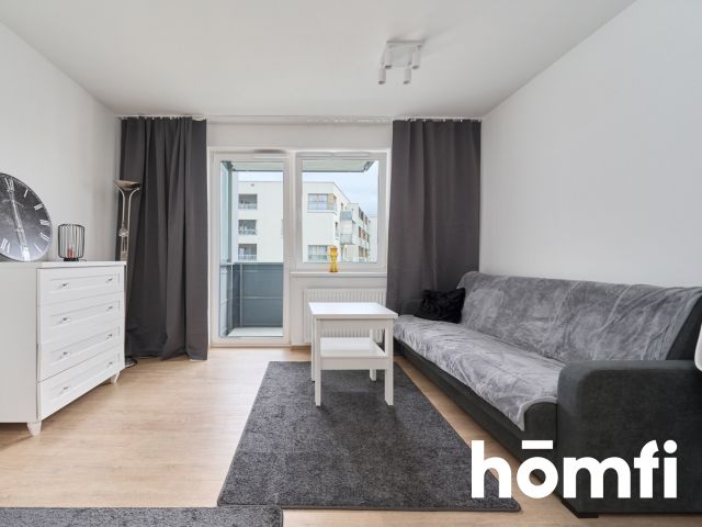 Studio apartment with balcony at Żegiestowska street 2100 PLN - Apartment - Rent - Wrocław, Krzyki
