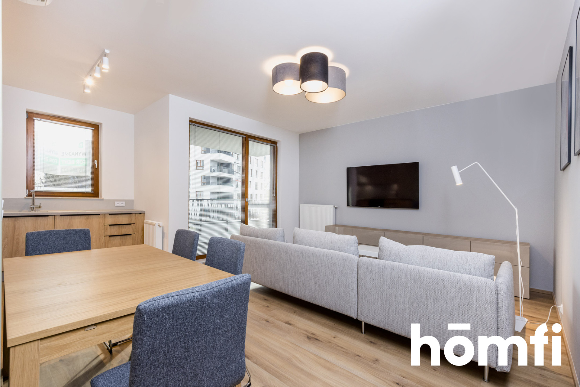 three room apartment on Wola | AC | Parking - Apartment - Rent - Warszawa, Wola