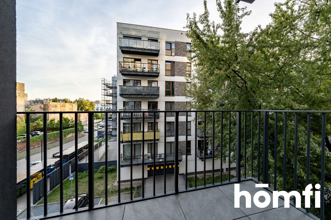 Modern studio apartment with a balcony - Apartment - Rent - Łódź, Polesie