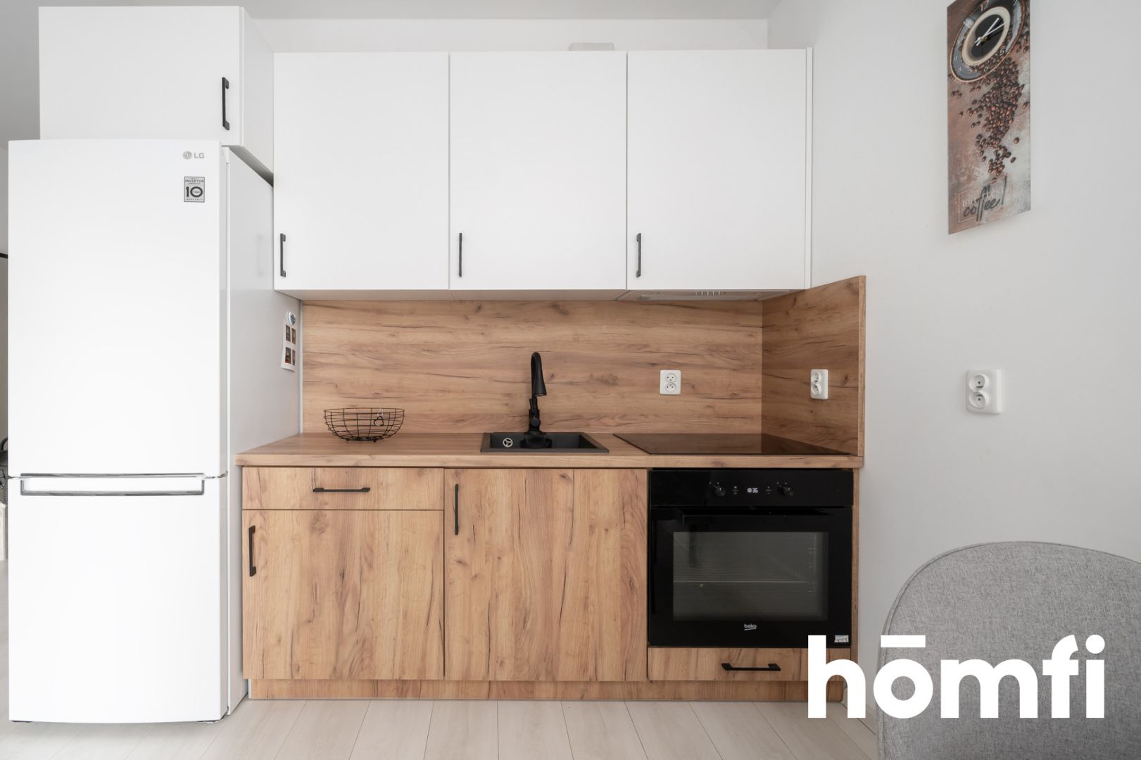 Modern studio apartment with a balcony - Apartment - Rent - Łódź, Polesie