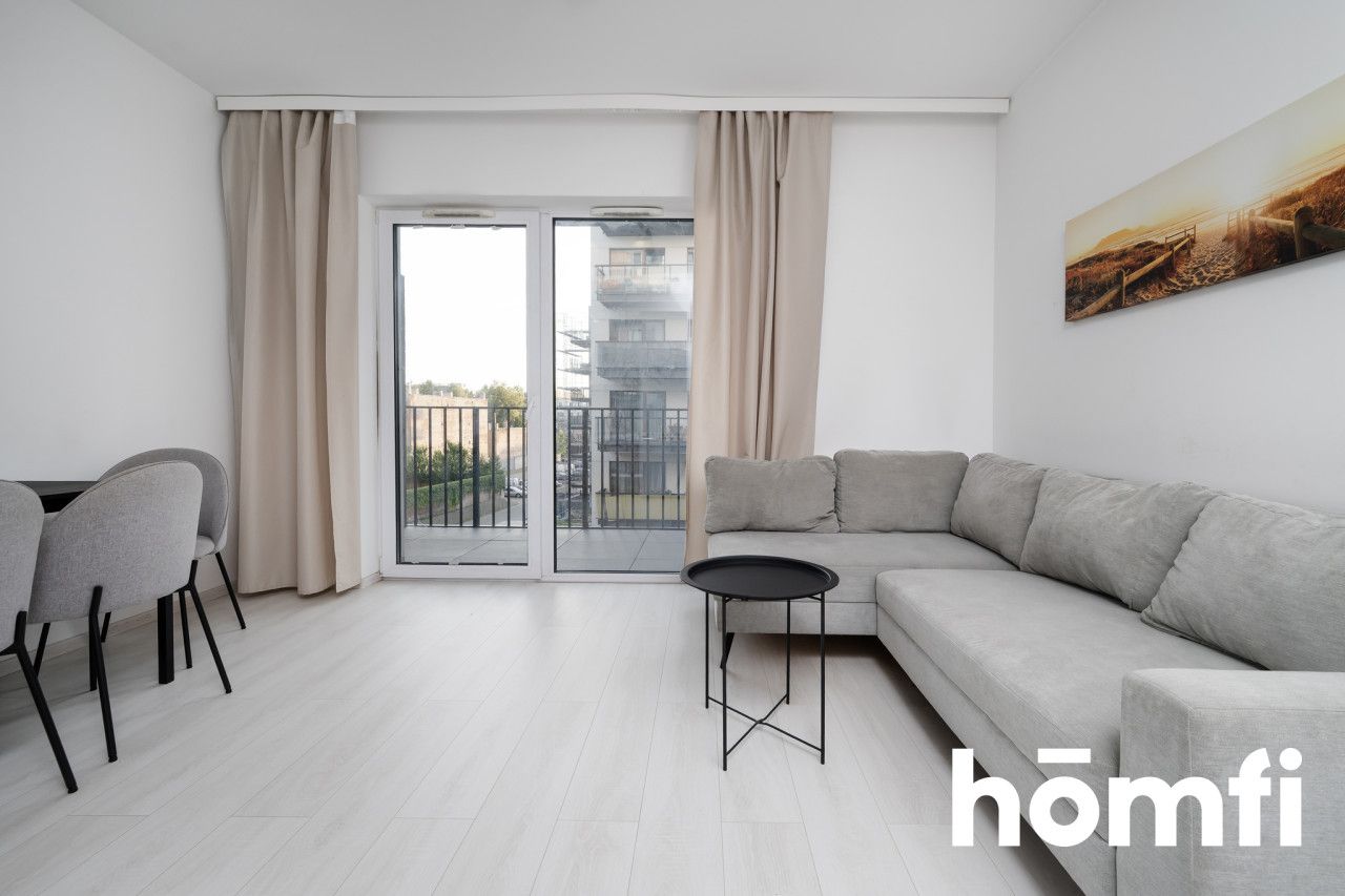 Modern studio apartment with a balcony - Apartment - Rent - Łódź, Polesie