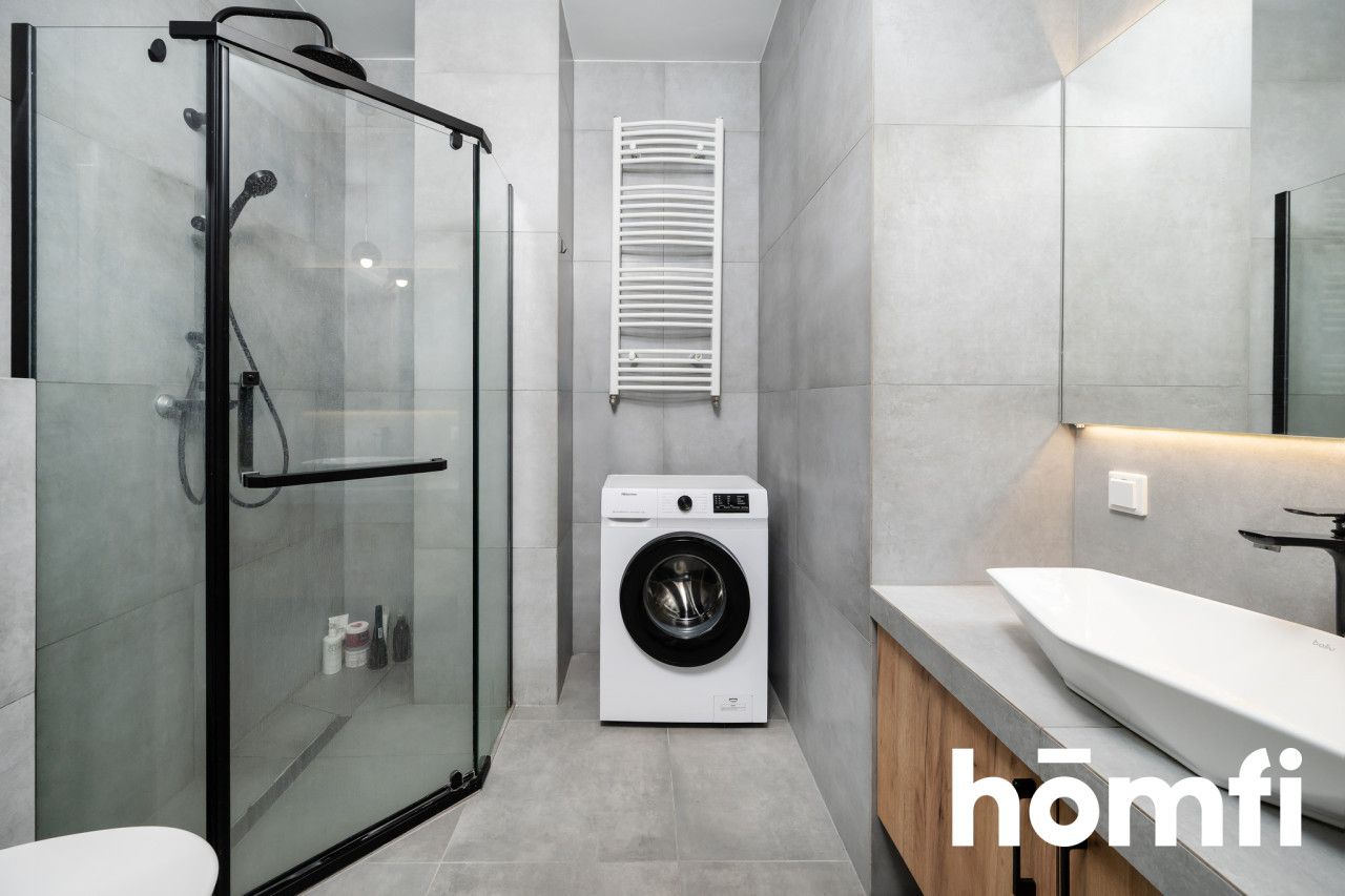 Modern studio apartment with a balcony - Apartment - Rent - Łódź, Polesie