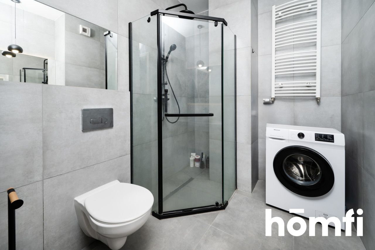 Modern studio apartment with a balcony - Apartment - Rent - Łódź, Polesie