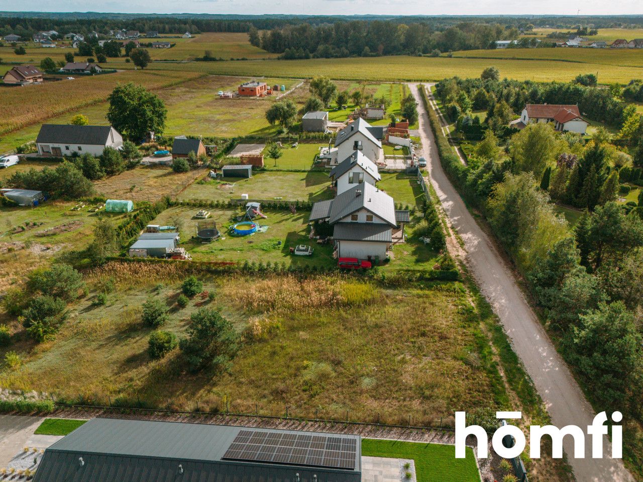 Leśna Polana | Building Plot | 1216 m² | Local Zoning Plan | Zławieś Mała - Plot - Sale - Toruński, Zławieś Wielka / Zławieś Mała